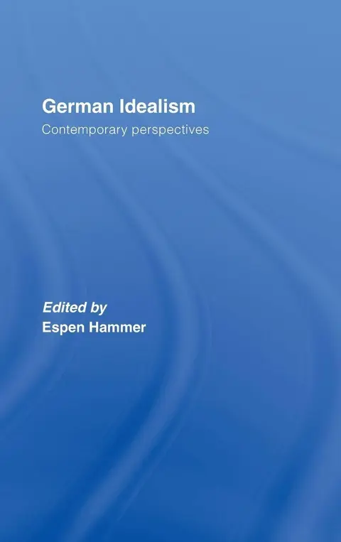 Cover of German Idealism