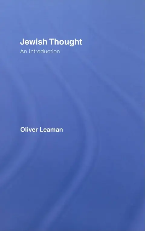 Cover of Jewish Thought