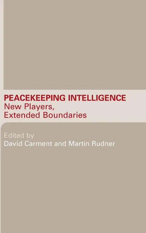 Cover of Peacekeeping Intelligence