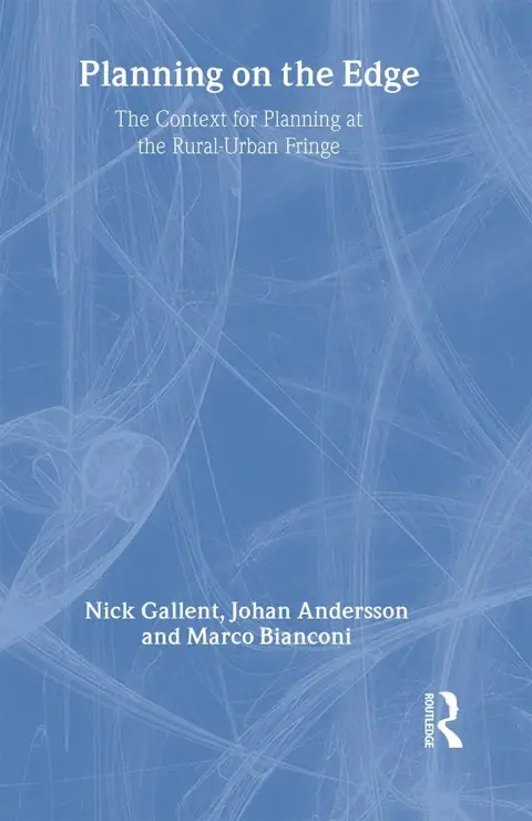 Cover of Planning on the Edge