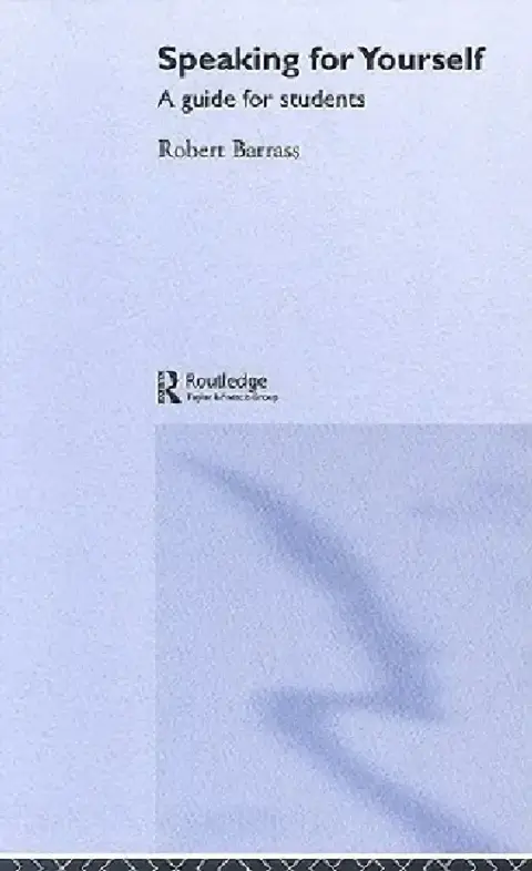 Cover of Speaking for Yourself