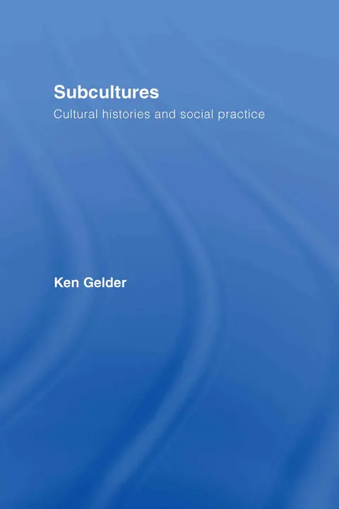 Cover of Subcultures