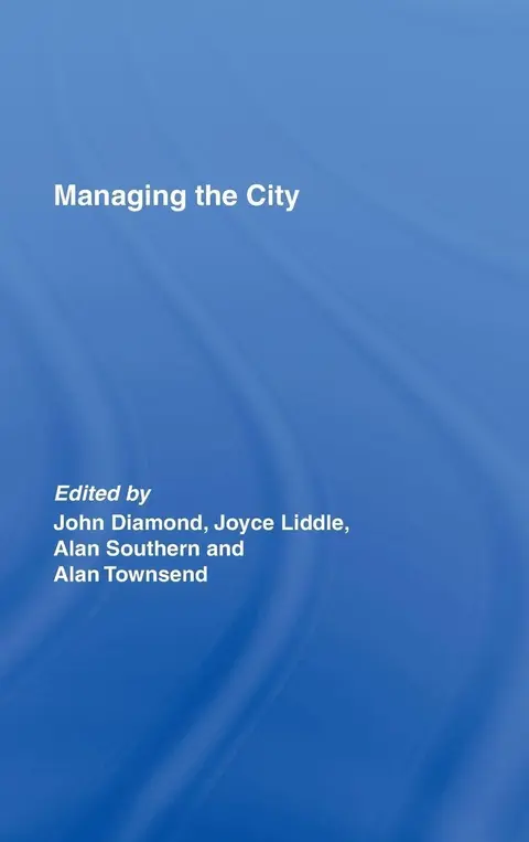 Cover of Managing the City