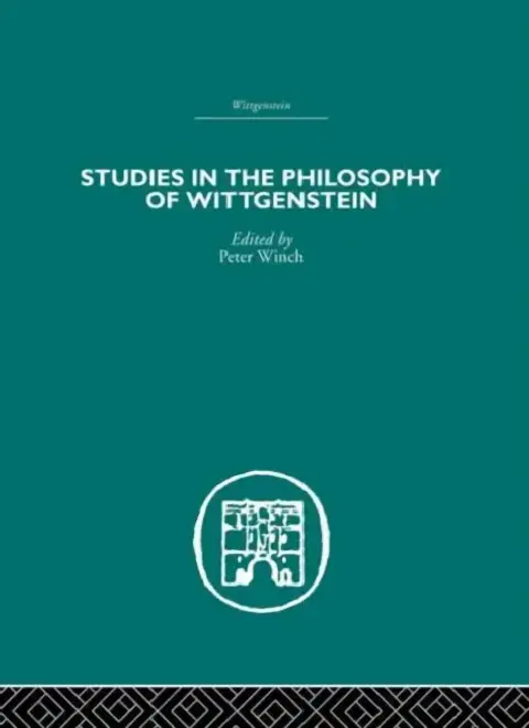 Cover of Studies in the Philosophy of Wittgenstein