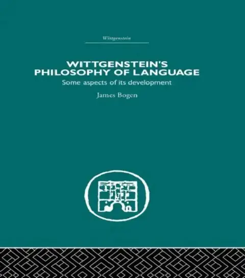 Cover of Wittgenstein'S Philosophy Of Language