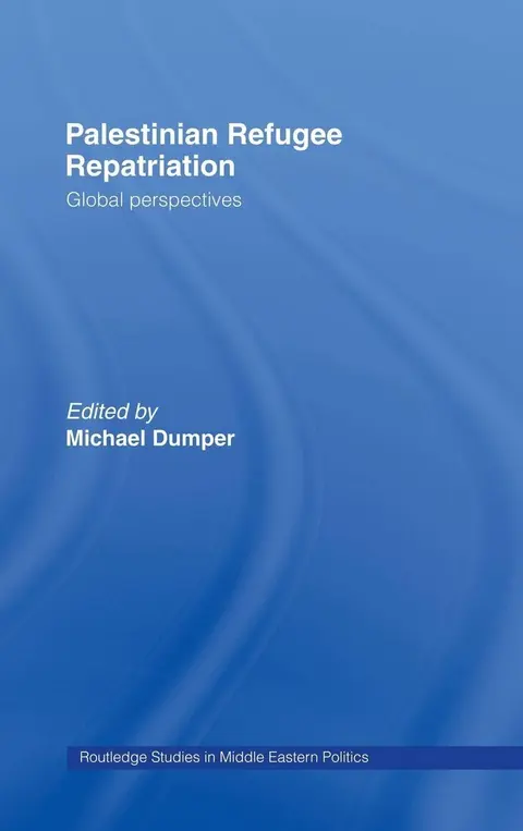 Cover of Palestinian Refugee Repatriation