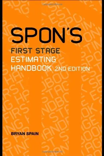 Cover of Spon's First Stage Estimating Handbook, Second Edition