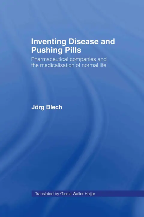 Cover of Inventing Disease and Pushing Pills