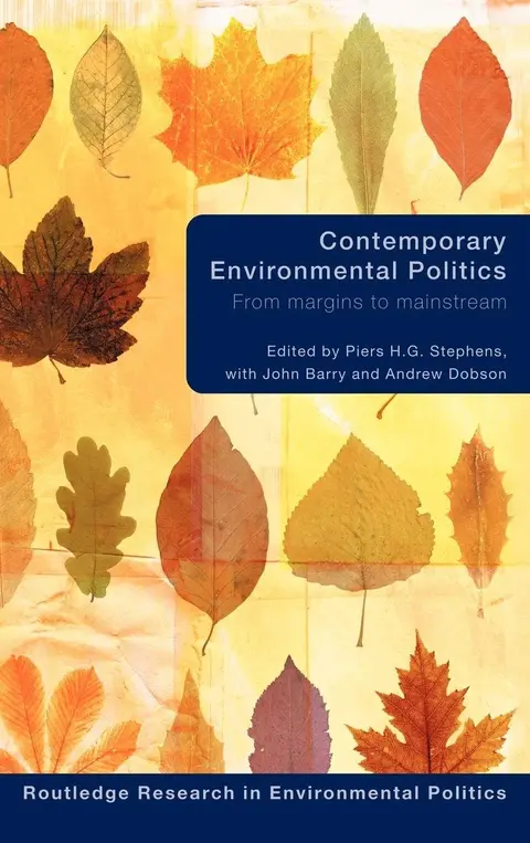 Cover of Contemporary Environmental Politics