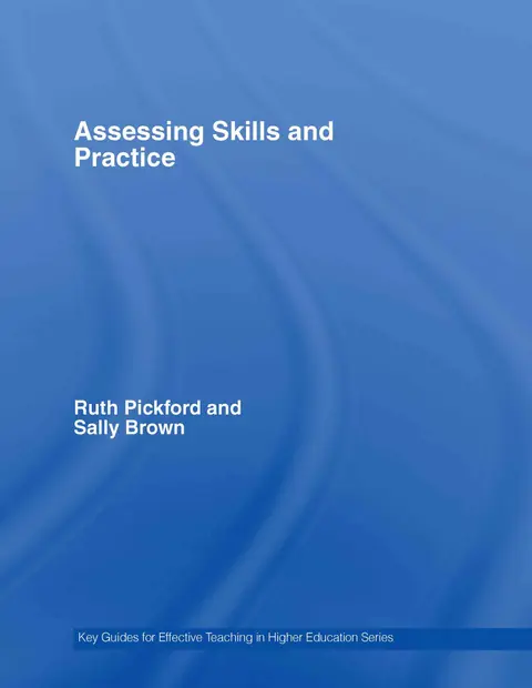 Cover of Assessing Skills and Practice