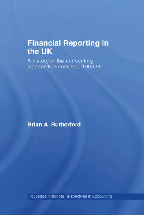 Cover of Financial Reporting in the UK