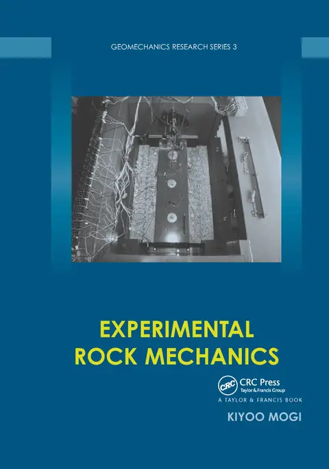 Cover of Experimental Rock Mechanics