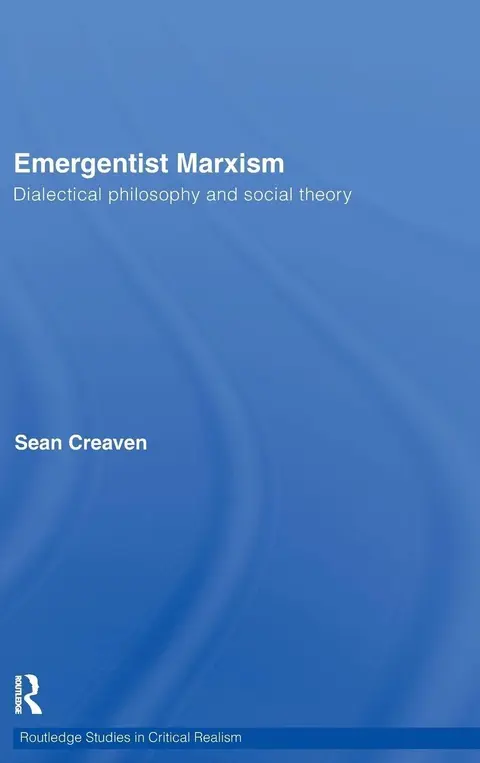 Cover of Emergentist Marxism