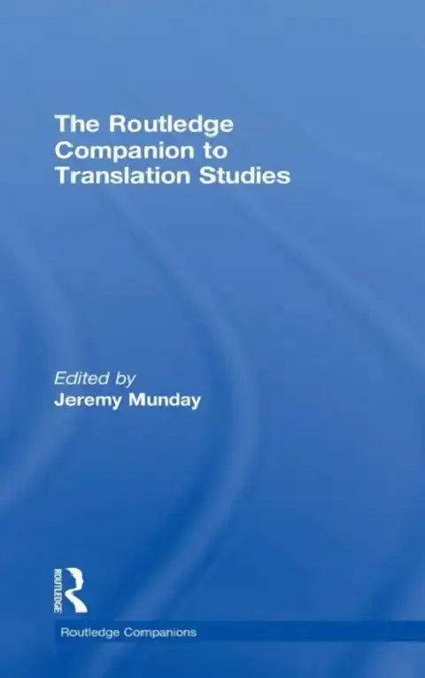 Cover of The Routledge Companion to Translation Studies
