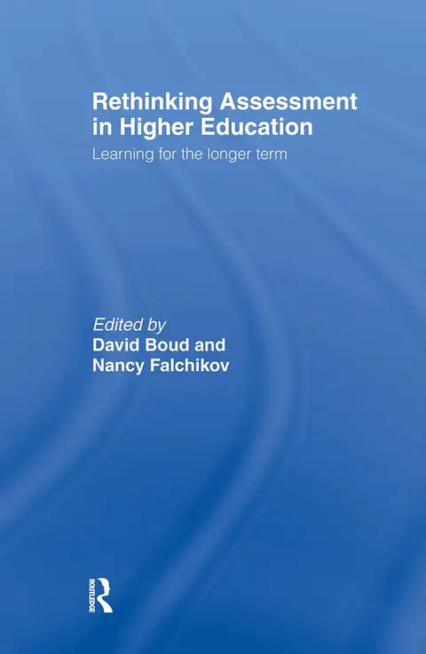 Cover of Rethinking Assessment in Higher Education