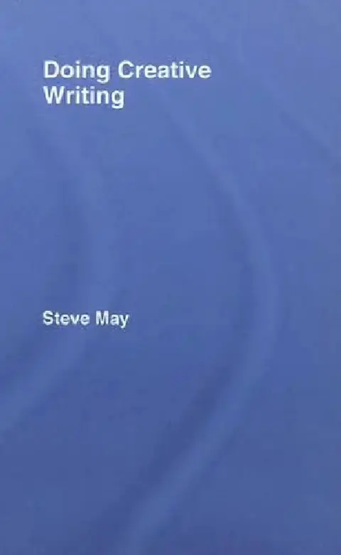 Cover of Doing Creative Writing