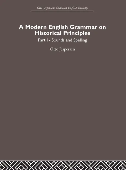 Cover of Otto Jespersen