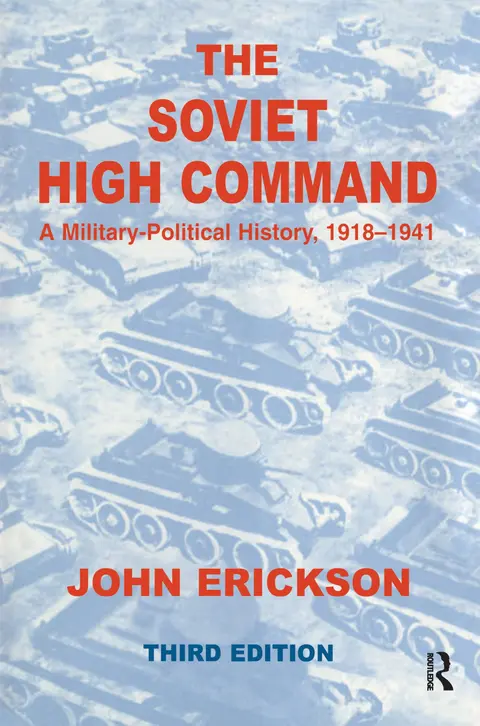 Cover of The Soviet High Command