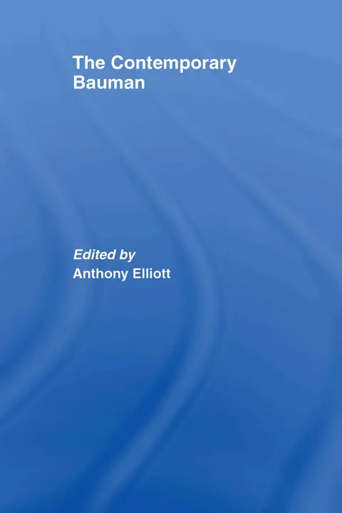 Cover of The Contemporary Bauman
