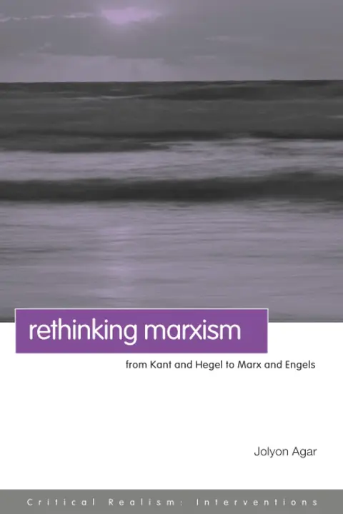 Cover of Rethinking Marxism