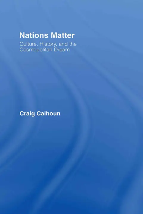 Cover of Nationas Matter