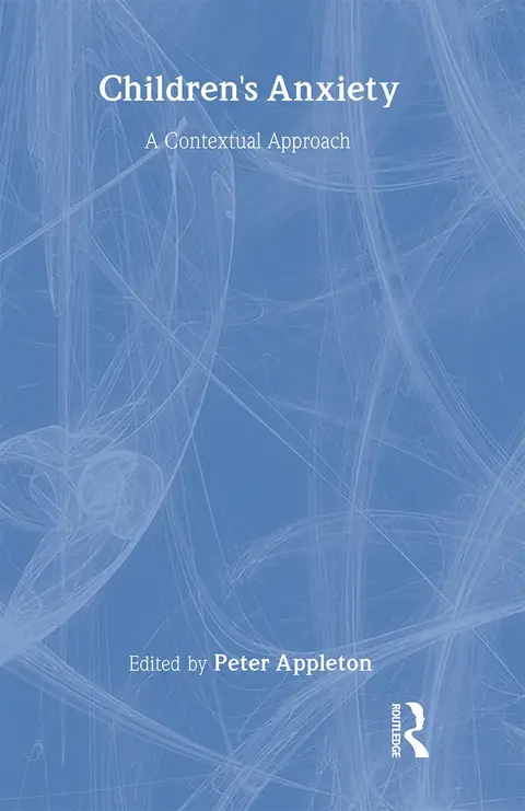 Cover of Children's Anxiety