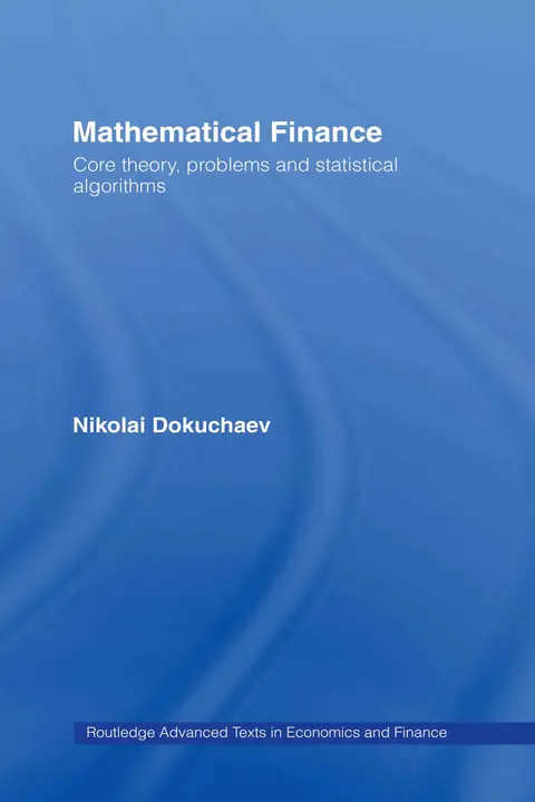 Cover of Mathematical Finance
