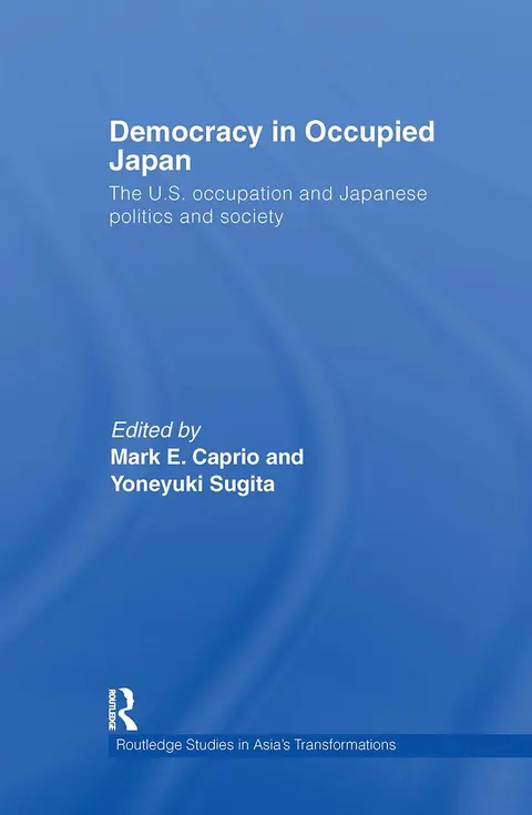 Cover of Democracy in Occupied Japan
