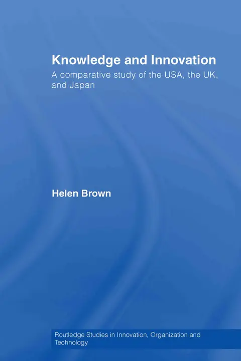 Cover of Knowledge and Innovation