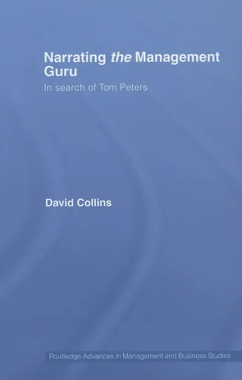Cover of Narrating the Management Guru