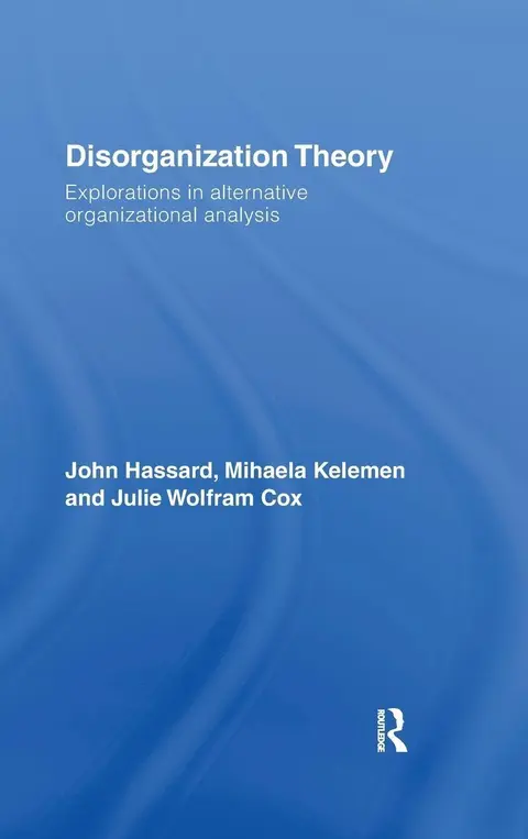 Cover of Disorganization Theory