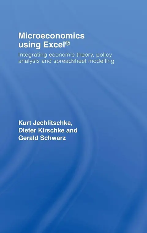 Cover of Microeconomics Using Excel