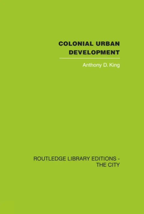 Cover of Colonial Urban Development