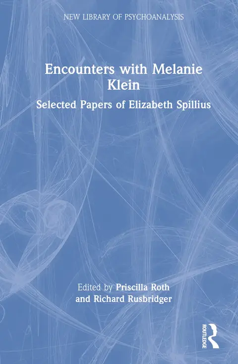 Cover of Encounters with Melanie Klein
