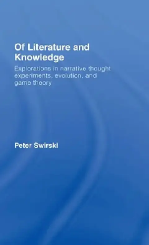 Cover of Of Literature and Knowledge