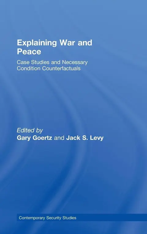 Cover of Explaining War and Peace