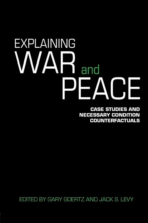Cover of Explaining War and Peace
