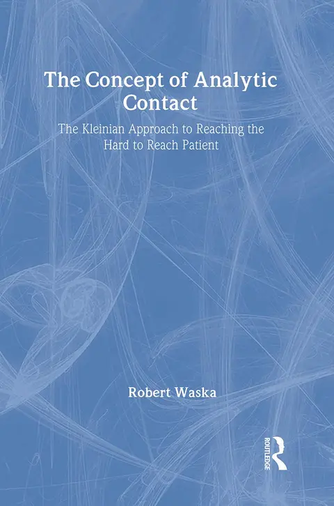 Cover of The Concept of Analytic Contact