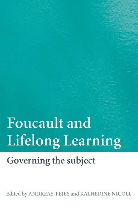 Cover of Foucault and Lifelong Learning