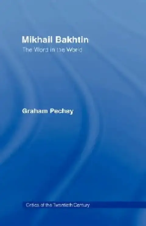 Cover of Mikhail Bakhtin