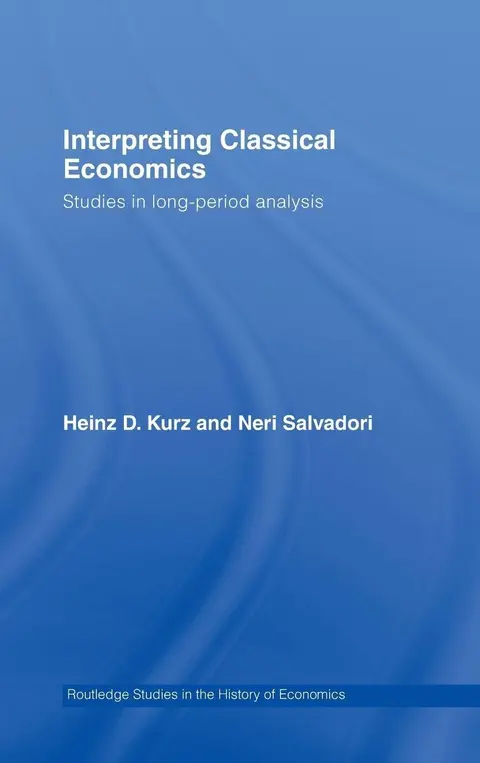 Cover of Interpreting Classical Economics