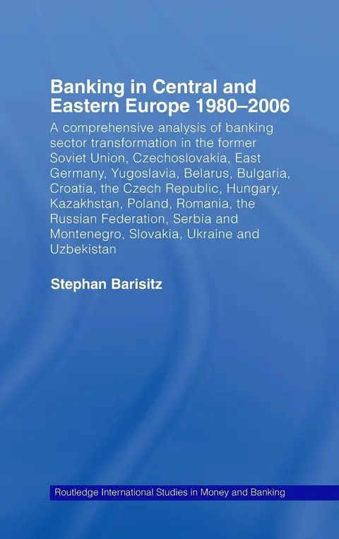 Cover of Banking in Central and Eastern Europe 1980-2006