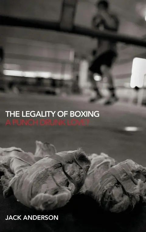 Cover of The Legality of Boxing