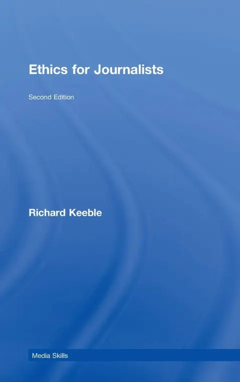 Cover of Ethics for Journalists