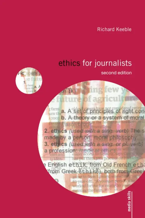 Cover of Ethics for Journalists