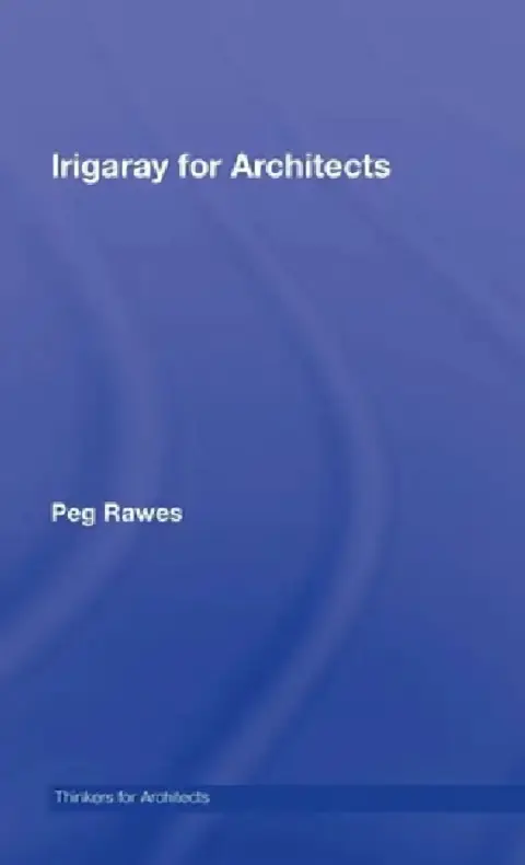 Cover of Irigaray for Architects