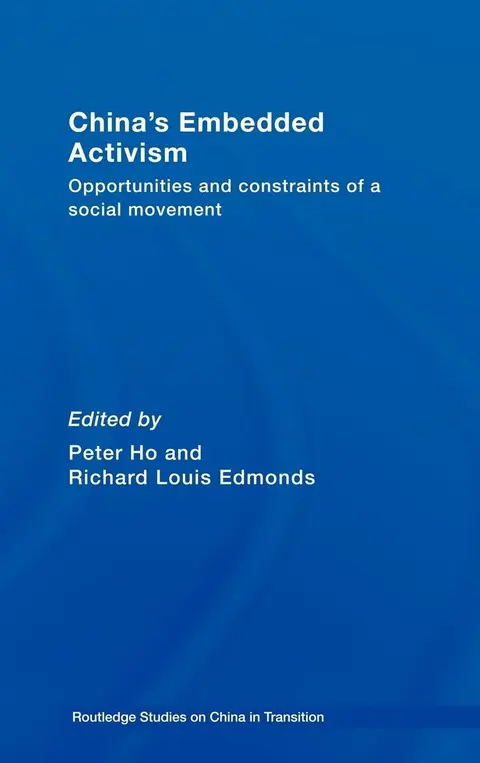 Cover of China's Embedded Activism