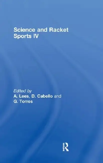 Cover of Science and Racket Sports IV
