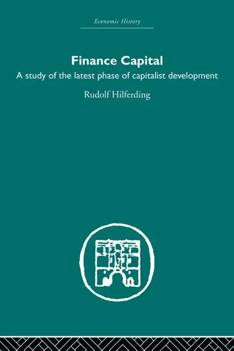 Cover of Finance Capital