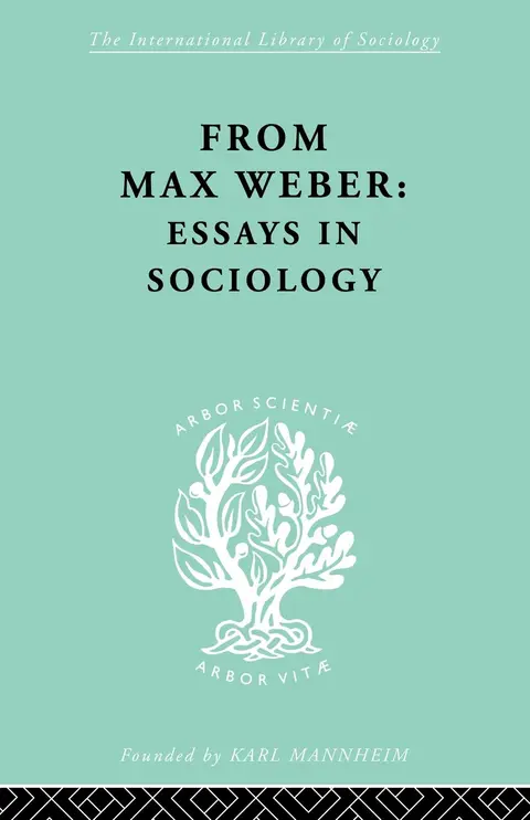 Cover of From Max Weber